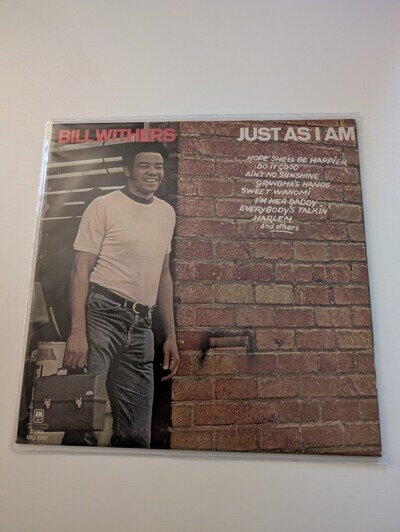 Bill Withers - Just As I Am VG condition (1971) stereo AMLS 65002