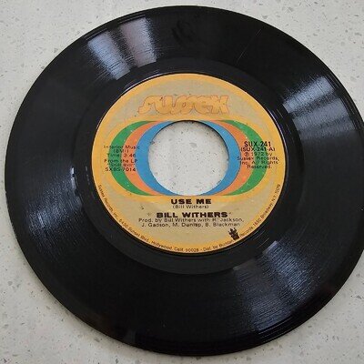 Bill Withers (e) Use Me / Let Me In Your Life - Ex Con US 1973 Soul Import 7"