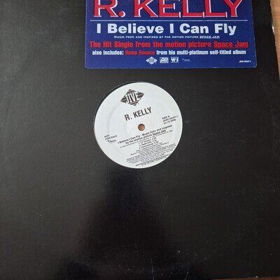 R. Kelly • I Believe I Can Fly • 12" Vinyl • 1996 • Promo - VG+/VG - Free P&P