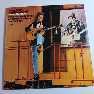 Merle Haggard / Same Train, A Different Time 1969 DOUBLE LP / EX / FAST POST