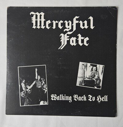 Mercyful Fate "Walking Back To Hell" 2003 Yellow/White Vinyl LP - VG/E