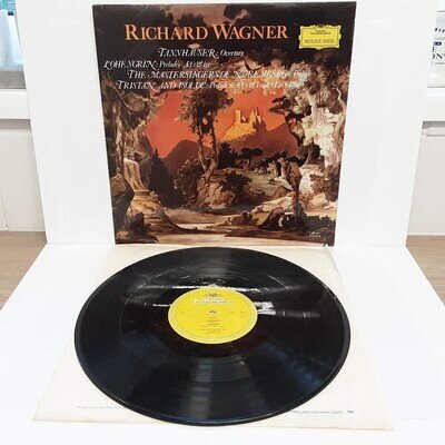 Richard WAGNER Opera Preludes Deutsche Grammophon 12" Vinyl LP Record DG 135087