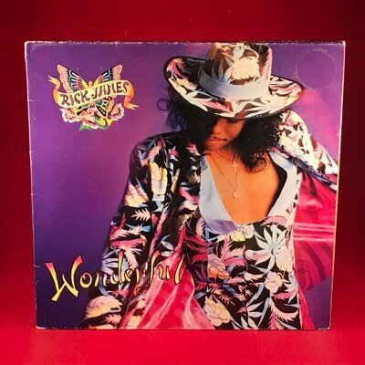 RICK JAMES Wonderful 1988 German vinyl LP + INNER GATEFOLD original record