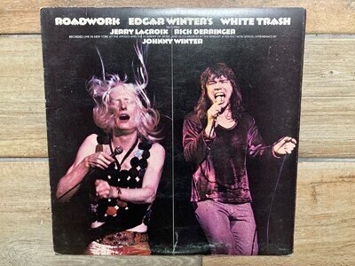 Edgar Winter’s White Trash - Roadworks Double Vinyl LP 1972 Epic Rick Derringer