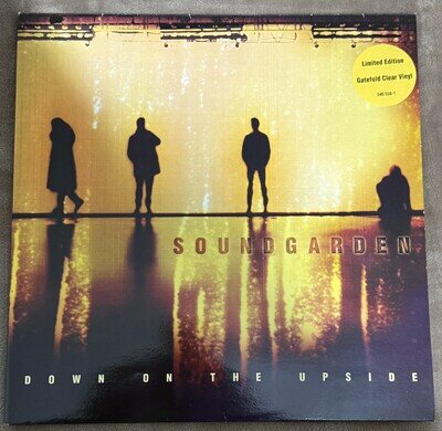 Soundgarden Down On The Upside Clear Vinyl 1996 Original UK Limited w/ Postcard