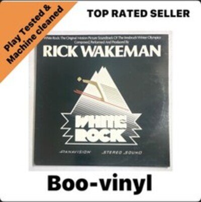 Rick Wakeman - White Rock Vinyl Lp Record Uk Issue EX / VG+ Condition