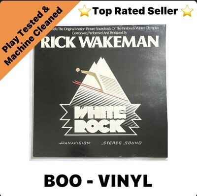 Rick Wakeman - White Rock Vinyl Lp Record Uk Issue EX / EX Condition
