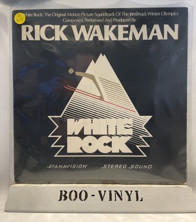 RICK WAKEMAN - 'WHITE ROCK / A&M records 1977 A1-B1 EX / VG +