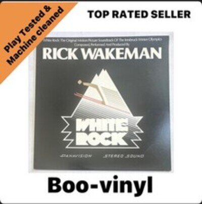 Rick Wakeman - White Rock Vinyl Lp Record Uk Issue EX / EX