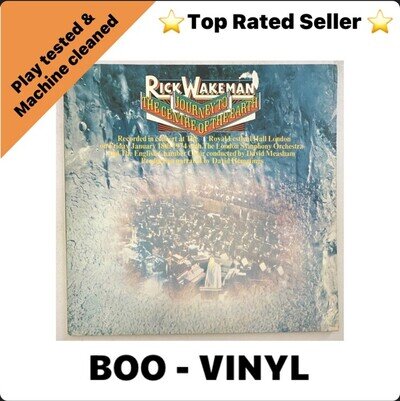 Rick Wakeman Journey To The Centre Of The Earth Vinyl Lp German EX / VG+