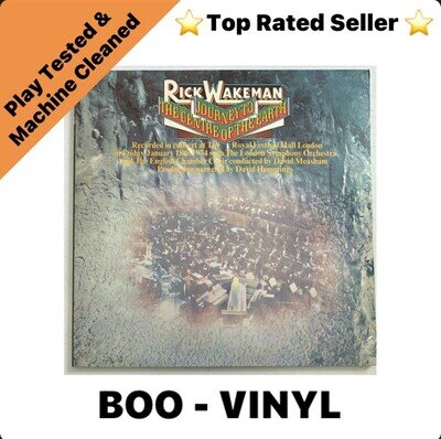 Rick Wakeman Journey To The Centre Of The Earth Vinyl Lp Record EX / EX