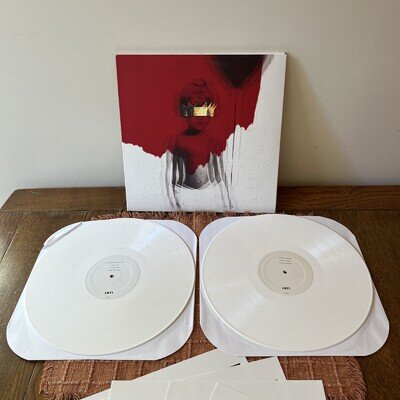 Rihanna Anti Limited Edition Urban Outfitters Exclusive 2LP Solid White Vinyl