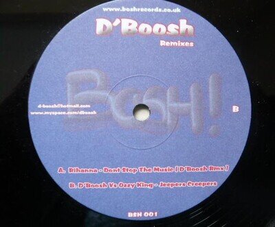 Rihanna / D'Boosh & Ozzy King - D'Boosh Remixes (12", P/Unofficial) (Very Good P