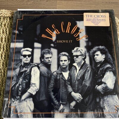 The Cross - Shove It - Roger Taylor Queen Vinyl Record Sealed with Hype!!!