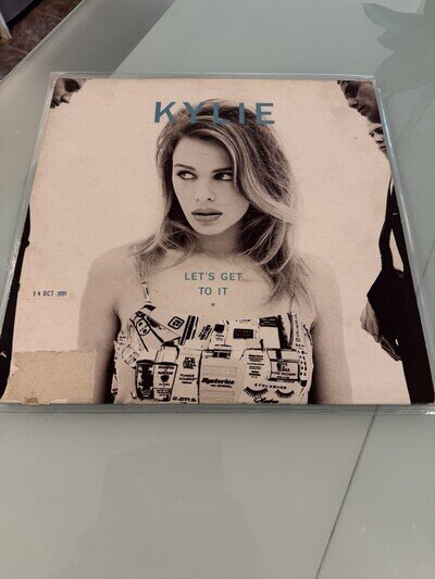 Kylie Minogue Rare Let’s Get To It record- LP - Vinyl- 1991 First Press