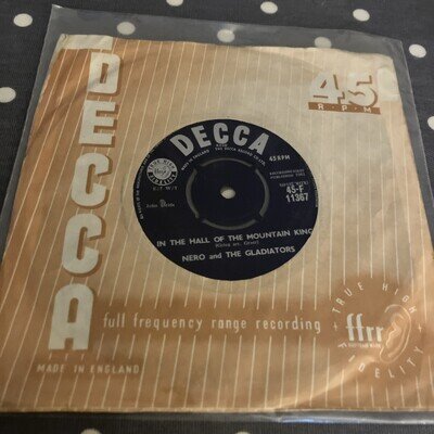 Nero And The Gladiators - Trek To Rome / In The Hall Of The Mountain King - 1961