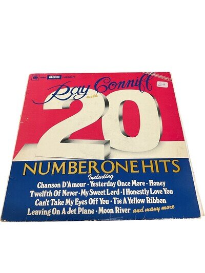 Ray Conniff 20 Number One Hits Vinyl Record LP