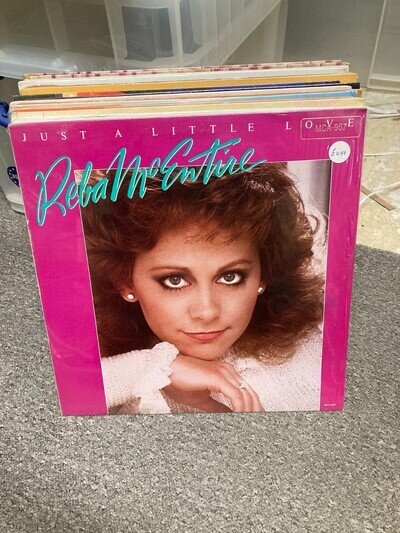 REBA McENTIRE JUST ALITTLE LOVE, VINYL LP, MCA5475, FACTORY SEALED
