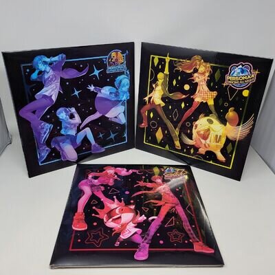 Persona Vinyl LP Record Dancing All Night Collection Soundtrack Set Lot VGM OST