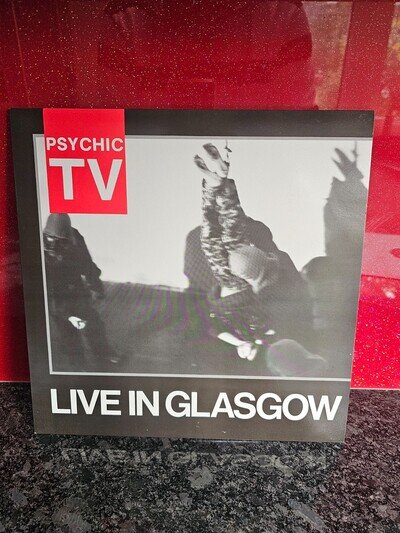 Psychic TV Live In Glasgow Uk LP Limited Edition TOPY 016