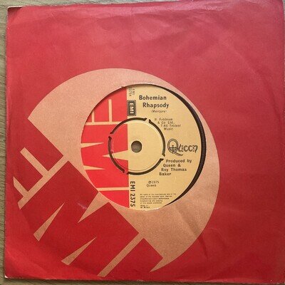QUEEN - BOHEMIAN RHAPSODY - 1975 EMI