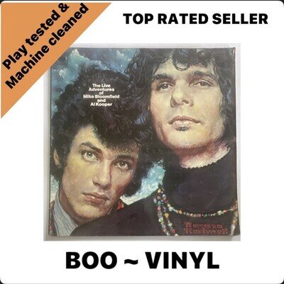 Mike Bloomfield, Al Kooper - The Live Adventures (x2LP) 1968 First Press VG+/VG