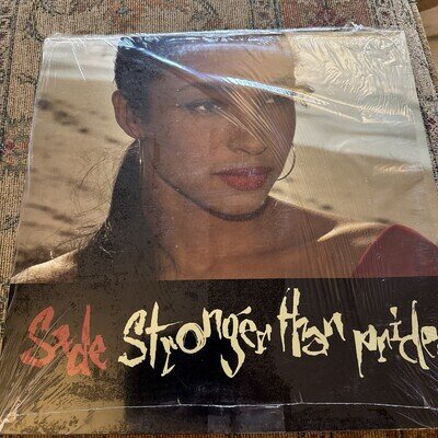 Sade Stronger Than Pride Vinyl Record LP 1988