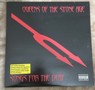 Queens of The Stone Age - Songs for The Deaf - Vinyl - Rare U.K. Edition 2LP