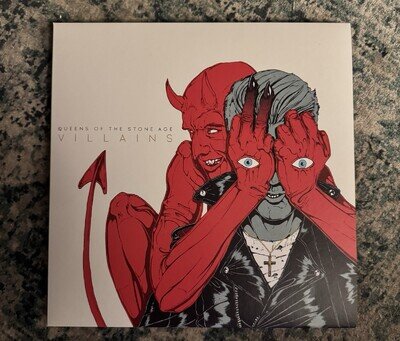 Queens of The Stone Age Villains 2xLP Vinyl Record Limited Edition