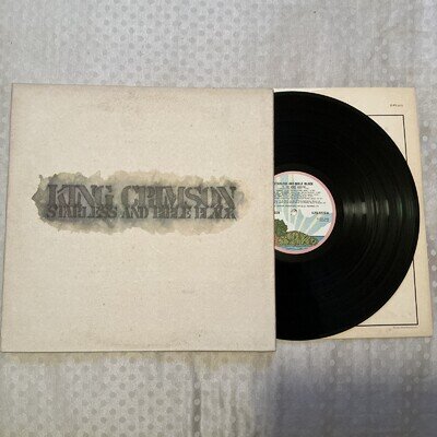 KING CRIMSON Starless And Bible Black 1974 Island ILPS 9275 Pink Rim Vinyl