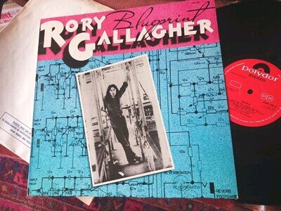RORY GALLAGHER - Blueprint, ORIGINAL 1973 UK LP / inner.... EX