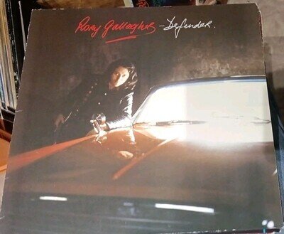 Rory Gallagher Defender WITH 7 Inch Single Demon Records Vinyl LP 1987
