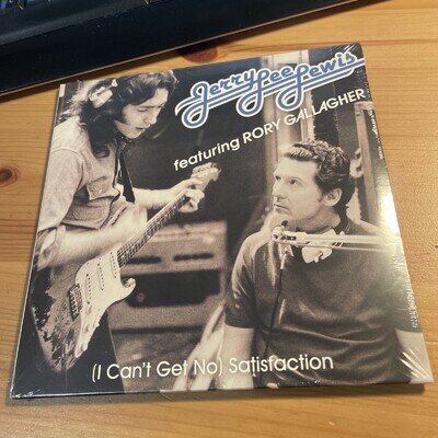 Jerry Lee Lewis Ft Rory Gallagher – (I Can't Get No) Satisfaction 7" Vinyl 2020