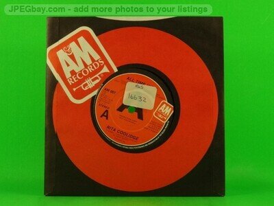 RITA COOLIDGE ALL TIME HIGH (DEMO) (154) 2 Track 7"Single Company Sleeve A AND M