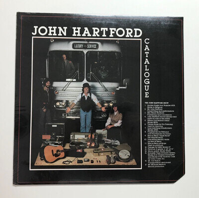 JOHN HARTFORD: Catalogue (Vinyl LP Record Sealed)