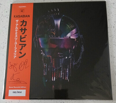 Kasabian LP Alchemist's Euphoria Signed Numbered Obi Strip