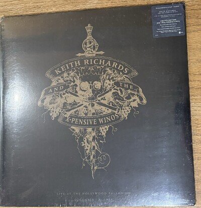 Keith Richards – Live at the Palladium (Limited Edition Red 180g 2LP) – SEALED