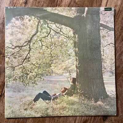 JOHN LENNON / PLASTIC ONO BAND EX-/VG+ VINYL LP / LYRIC INNER / FIRST PRESSING