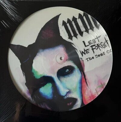 Marilyn Manson Lest We Forget Picture Disc LP