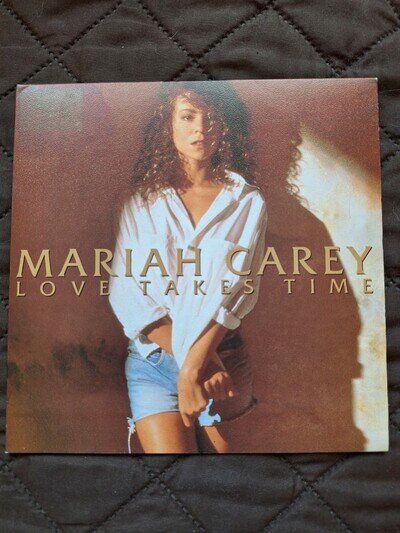 Mariah Carey Love Takes Time ,spanish Promo 7" Vinyl