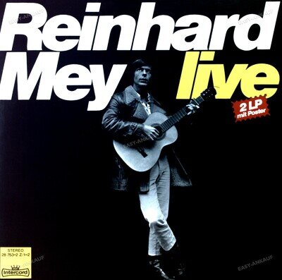 Reinhard Mey - Live 2LP 1971 (VG/VG) .