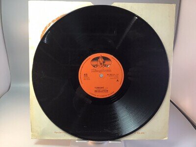 REVELATION tonight KINGDOM RECORDS 1981. With originWith original sleeve.