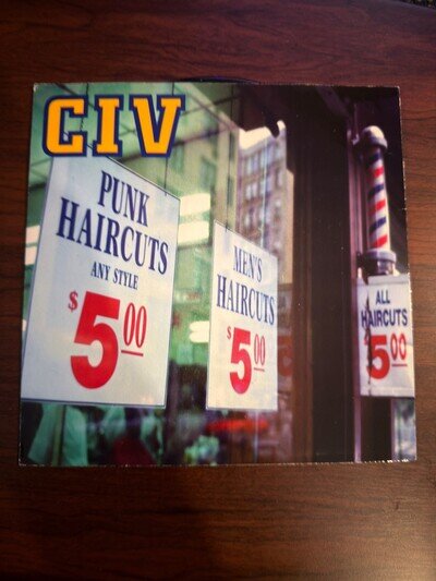 CIV – Can’t Wait One Minute More 7" Vinyl Single 1995 Revelation / Atlantic NYHC