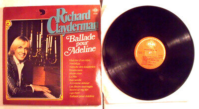 Richard Clayderman - Ballade Pour Adeline - Dutch Vinyl LP - Excellent