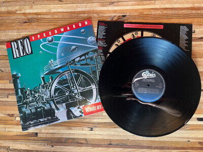 REO Speedwagon Wheels Are Turnin’ Vinyl LP Record