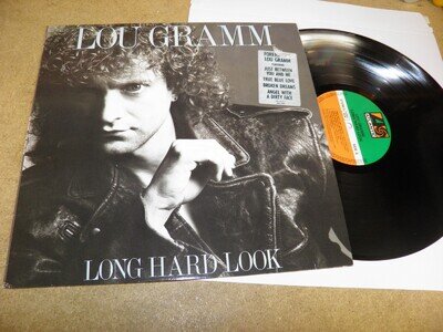 LOU GRAMM- LONG HARD LOOK VINYL ALBUM