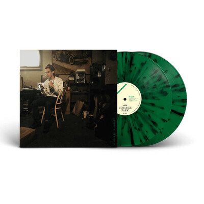 Logic - COLLEGE PARK 12” Green & Black Splattered Vinyl Sealed