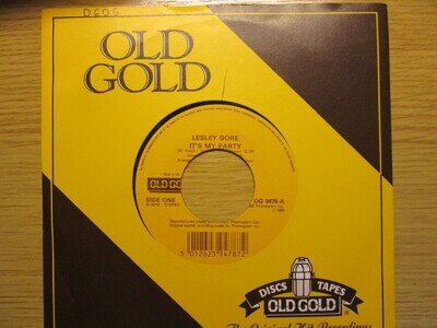 Lesley Gore It's my party - Maybe I know 7" Hit Record