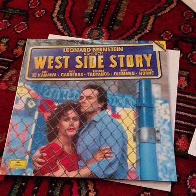 4152531 Leonard Bernstein West Side Story double LP vinyl Germany Deutsche