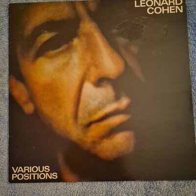 Leonard Cohen Various Positions (Vinyl) 12" Album Near Mint Condition